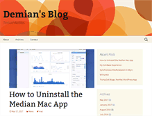 Tablet Screenshot of demianturner.com